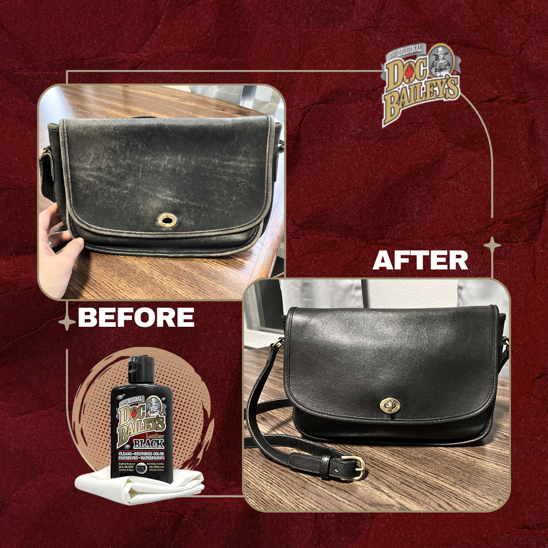 Doc Bailey's Leather Black