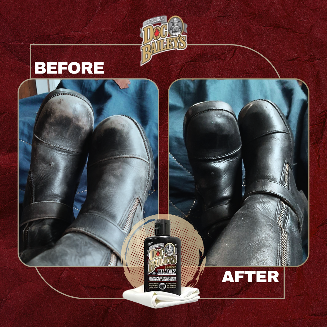 Doc Bailey's Leather Black