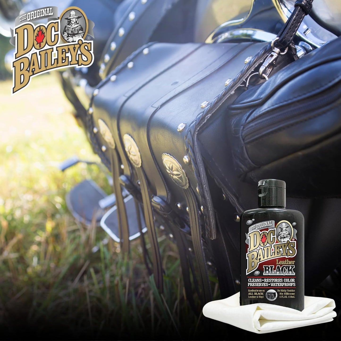 HUGE 32 oz Leather Black with Pump