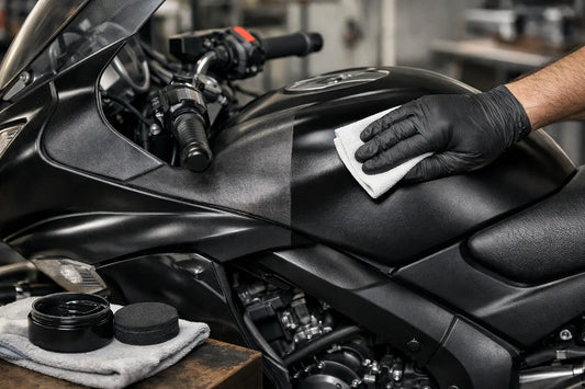 Motorcycle Trim Restoration Guide for Black Trim