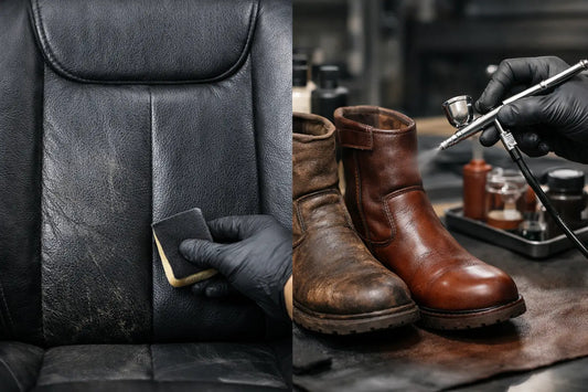 Leather Restoration vs Leather Dye: What Works?