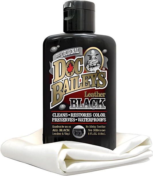 Doc Bailey's Leather Black